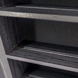 FramePro Shadow Box Frame Display Case 11x14 with Removable Shelves, Deep Memory Box Trinket Knick Knack Shelf Cabinet for Collector, Keepsake Coins Military Medals Wedding Flowers Black FramePro