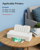 522 High Capacity (5 Bottles) Refill Ink Bottle Replacement for Epson Compatible 522 Ink Refill Bottles (Not Sublimation Ink) Use for EcoTank ET-2803 ET-2800 ET-2720 ET-4800 Printer CEEBOO