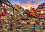 Educa - Colmar, France - 3000 Piece Jigsaw Puzzle - Puzzle Glue Included - Completed Image Measures 47.25" x 33.5" - Ages 14+ (19051) Educa