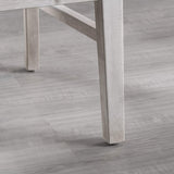 Christopher Knight Home Roshan Farmhouse Acacia Wood Dining Chairs, Light Grey Wash, 21D x 17.75W x 35.5H Inch Christopher Knight Home