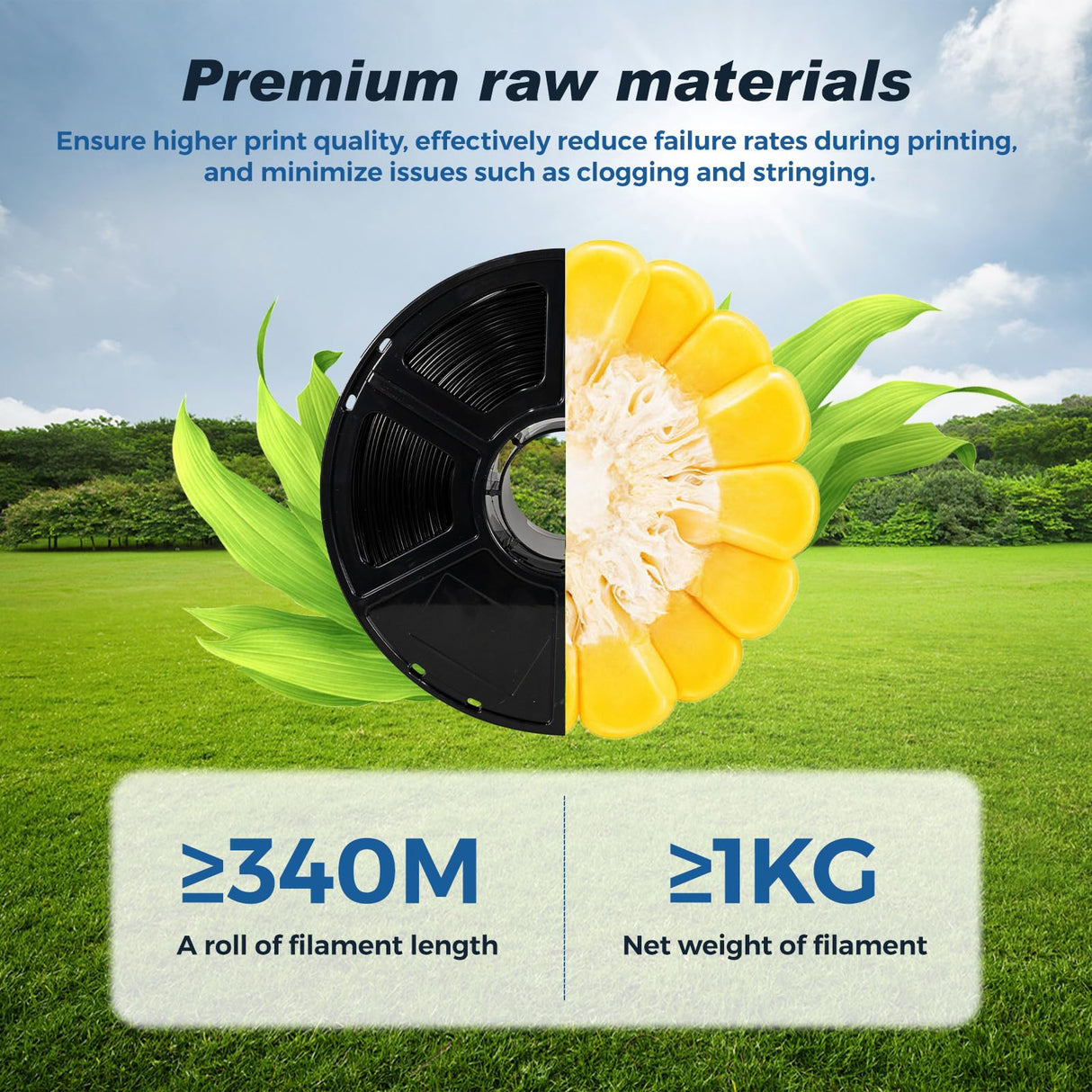 FLASHFORGE High Speed PLA Filament, 1.75mm, 500mm/s, High Speed Printing, Fast 3D Printer Filament, Robust and High Flow for Fast Printing, 2.2lbs/Spool FLASHFORGE