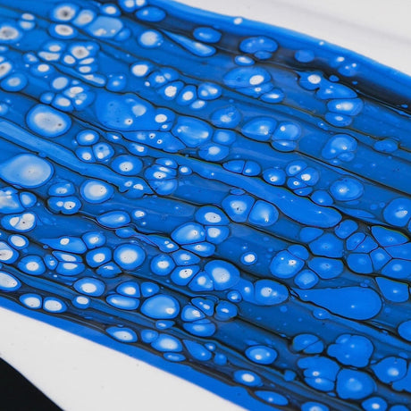 Nicpro Titanium White Color Acrylic Pour Paint, 33.8 Ounce Pre-Mixed Pouring Paint Supplies with Silicone Pour Oil & Gloves for Canvas, Rock, Wood Cell Creation Flow DIY Art Painting, Ready to Pour Nicpro