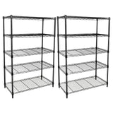 YSSOA Heavy Duty 5-Shelf Shelving Unit，2-Pack YSSOA