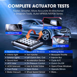Autel Scanner MaxiCOM MK808S: 2025 Bidirectional Tool as MK808BT Pro MX808S M808Z, Function as MaxiCheck MX900, 28+ Service, Active Test, All System Diagnose, Injector Coding, FCA Autoauth Android 11 Autel