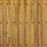 Christopher Knight Home Frieda Outdoor Modern Industrial Acacia Wood Bar Table, Teak Finish + Black Christopher Knight Home