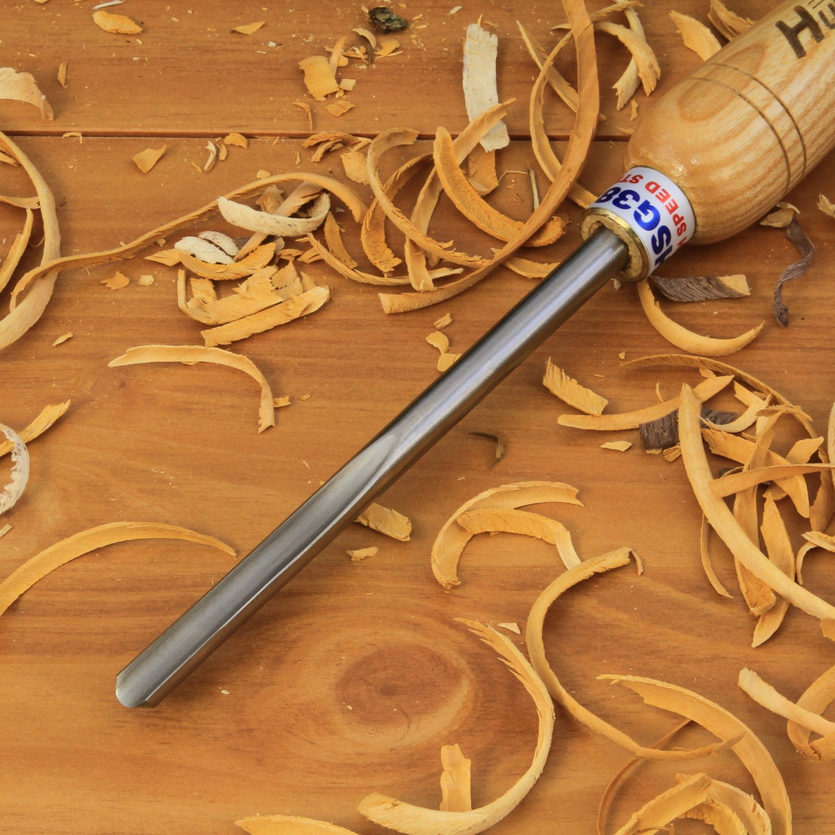 Hurricane Turning Tools, HSS, 3 Piece Spindle Gouge Set (1/4", 3/8" and 1/2" Flute), Standard Series Woodturning Tools Hurricane Turning Tools