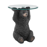 Powell Furniture Barney Bear, Dark Brown Accent Table Powell Furniture