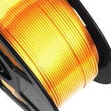 Silk Gold PLA Filament, 1kg 2.2lbs 1.75mm 3D Printing Material, Widely Support for FDM 3D Printer, Pack with Extra Filament Sample by BBLIFE Bblife