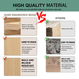 GLORAFIN 48 Inch Floating Bathroom Vanity,48" Bathroom Vanity with Sink,Modern Single Sink Bathroom Vanity Combo,Brown Wall Mounted Cabinet Set GLORAFIN