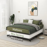 HusDream Queen Box Spring - 7 Inch High Profile, Strong Metal Frame With Fabric Cover, Anti-Noise Mattress Foundation, Easy Install (Queen Size) HusDream