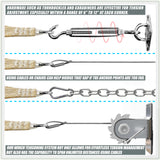 Amgo 14' x 14' Beige Square Sun Shade Sail Canopy Awning, UPF50+ AGTAPS14, 95% UV Blockage, Water & Air Permeable, Commercial and Residential, 3 Years Warranty (We Make Custom Size) Amgo