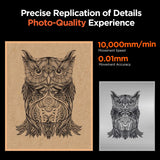 P1 Laser Engraver, 20W Output Laser Cutter, 130W Laser Engraving Machine, DIY CNC Laser Cutter and Engraver Machine for Wood, Metal, Acrylic, Leather etc. ACMER