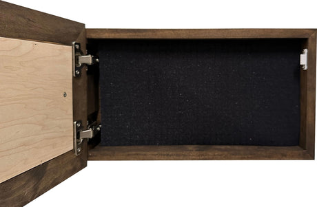 Hidden Gun Cabinet Bears In The Woods Wall Decoration - Secure Wall Mount Gun Safe by Bellewood Designs Bellewood Designs