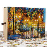 Ingooood Rainy Night Walk Wooden Puzzle 1000 Pieces Ingooood