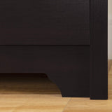 South Shore Vito Collection 5-Drawer Dresser, Chocolate with Matte Nickel Handles South Shore