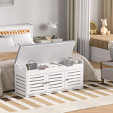 Anmire Storage Bench Entryway Bench Entryway Shoe Storage Bench with Padded Seat Cushion, 15" D x 41.3" W x 18.1" H, for Entryway, Living Room, Bedroom Anmire