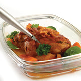 Norpro Deluxe Stainless Steel Baster with Injector and Cleaning Brush 11" x 2" x 2" Norpro