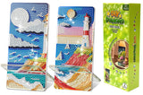 NIHO-JIUMA Diamond Art Phone Stand Kits Seascape, DIY Diamond Painting Phone Holder & Mirror, Gift for Adults/Women/Teen NIHO-JIUMA