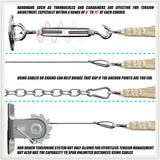 ColourTree 14' x 14' Grey Sun Shade Sail Square Canopy Fabric Cloth Screen, Water Permeable & UV Block UPF50, Heavy Duty, Carport Patio Outdoor - (We Customize Size) ColourTree