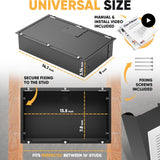 Elder Welder® Hidden Wall Safe with Air Vent Cover | Easy to Install | Combination Lock | Fits Perfectly Between 16" Studs | Hidden Safe for Money | Elevated Choice Over Book Safe or Picture Safe Elder Welder