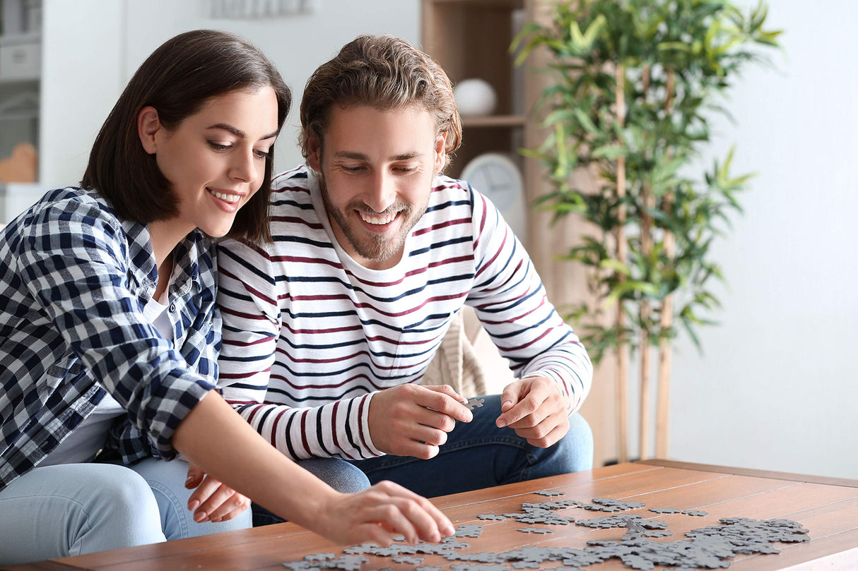 KI Puzzles Jigsaw Puzzle Sorting Trays. 6 Stackable Trays – Puzzle Storage - Holds up to 1500 Pieces KI Puzzles