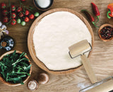 Mrs. Anderson’s Baking Double Dough Roller, Includes 4.125 and 2.375-Inch Wide Cylinders, Rubberwood Mrs. Anderson's Baking