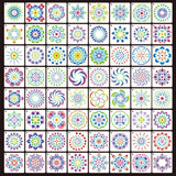 64 Pieces Stencils for Painting, Small Reusable Mandala Dot Stencil, Art Craft Template for Painting on Wood, Wall, Fabric, Rock, Chalkboard, Sign, DIY Art Scrapbook Projects(Mandala) eageus