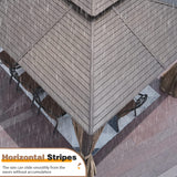 EROMMY 12'x12' Hardtop Gazebo Galvanized Steel Outdoor Gazebo Canopy Double Vented Roof Pergolas Aluminum Frame with Netting and Curtains for Garden,Patio,Lawns,Parties EROMMY