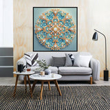 CHWGLFGG 5D Diamond Painting Kits for Adults Beginners, Mandala Special Shape Diamond Art, DIY Drill Diamond Dot Gem Art Kits for Adults, Home Wall Decor 11.8X11.8 Inch CHWGLFGG