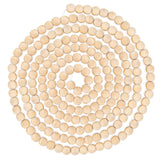 9 Foot Natural Wood Bead Christmas Garland | Wooden Christmas Tree Garland Perfect for Rustic Natural Country Farmhouse Trees | Garland Christmas Decorations for Indoor Use NorthPoleXpress