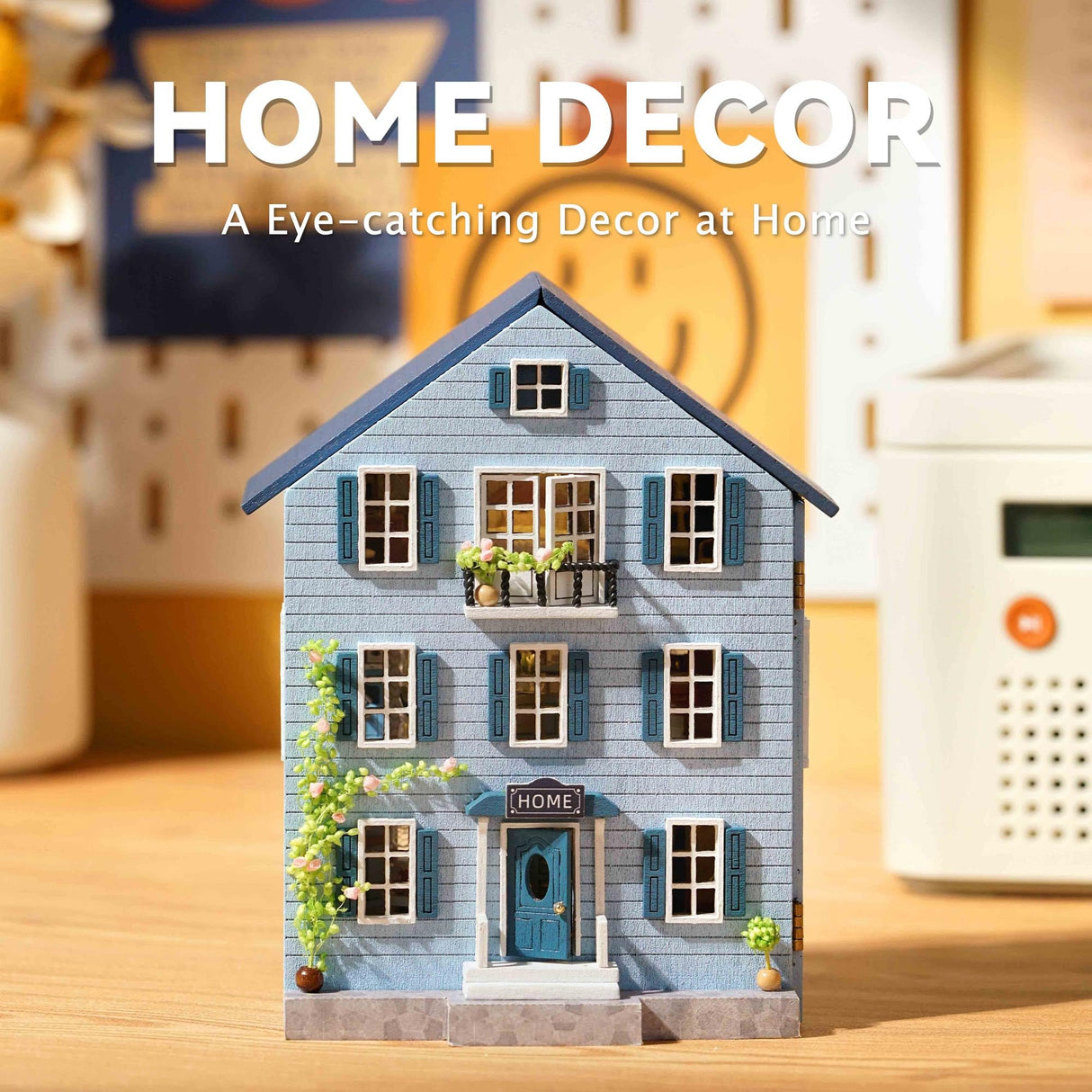 Flever Dollhouse Miniature DIY House Kit Creative Room with Furniture for Romantic Valentine's Gift (Molan House) Flever