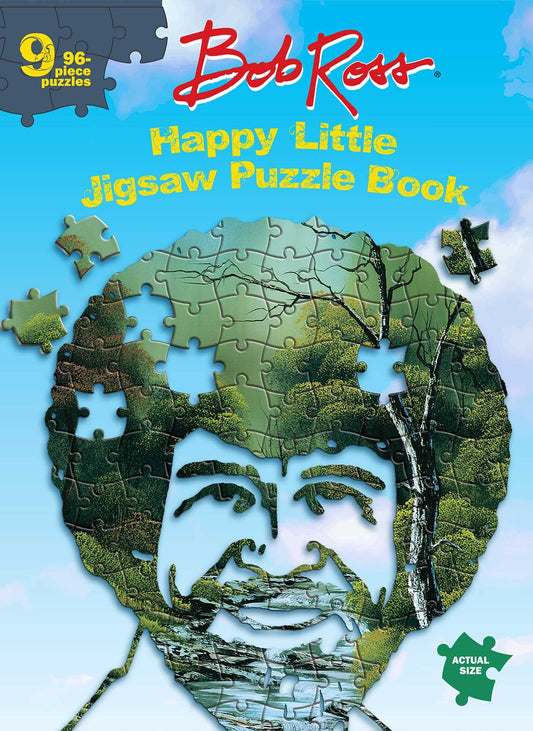 Bob Ross Happy Little Jigsaw Puzzle Book (Jigsaw Puzzle Books)