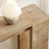 LITTLE TREE 70.9-Inch Long Console Table, Narrow Sofa Table Behind The Couch, Farmhouse Wood Console Table for Living Room, Entryway, Hallway LITTLE TREE