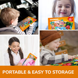 QUOKKA Magnetic Puzzles for Kids 4-6 - 36 Pieces Sudoku Puzzles Games for Kids Ages 3-5 - Animal Car Activities Toy for Boys and Girls 2-4 yo - Learning Magnet for Road Trip QUOKKA