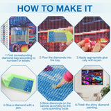 MEIYUDA Diamond Painting Kits for Adults, 5D Car Diamond Art Kits for Men, DIY Sports Car Diamond Art Painting Kit Gem Art Crystal for Home Wall Decor and Holiday Presents 16x12Inch MEIYUDA