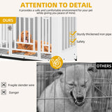 DWVO Dog Crate Furniture with Wheels, 32 Inch Dog Kennel Indoor Heavy Duty End Table Dog Crate for Small Medium Dogs, Decorative Wooden Dog Cage Table with Removable Tray, Chew-Resistant, White DWVO