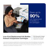 Epson EcoTank ET-3843 Wireless Color All-in-One Cartridge-Free Supertank Printer with Scanner, Copier, ADF and Ethernet-for The Ultimate Home Office, White Epson