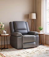 GarveeHome Power Lift Recliner Chair - Heat and Massage, Adjustable Back and Legs, Pu Leather Electric Lift Chair Designed for The Elderly and People with Mobility Impaired GarveeHome