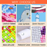 Axquilon 3 Pack Diamond Art Kits for Adults, Tarot Diamond Painting Kits for Adults Beginner, DIY 5D Full Drill Gem Art for Home Wall Decor 12x16 inch Axquilon