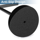 Towel Rack T-Shape Hand Holder for Bathroom,Headband and Lightweight Bathroom Racks,Kitchen Black Holder,Stainless Steel Waterproof Counter Organizer niffgaff