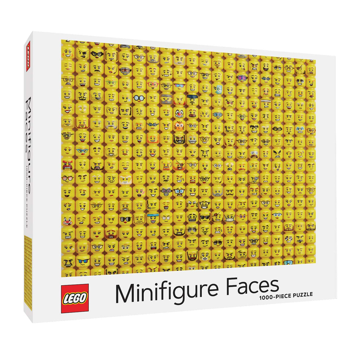 LEGO Minifigure Faces 1000-Piece Jigsaw Puzzle Chronicle Books