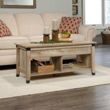 Sauder Carson Forge Lift Top Coffee Table, Lintel Oak finish Sauder