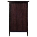 Winsome Eugene Accent Table, 18.90"W x 14.96"D x 25"H, Espresso Winsome
