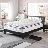 14 Inch King Size Hybrid Mattress - Memory Foam & Innerspring Combination, Compressed in a Box for Easy Delivery & Setup FSNSTSM