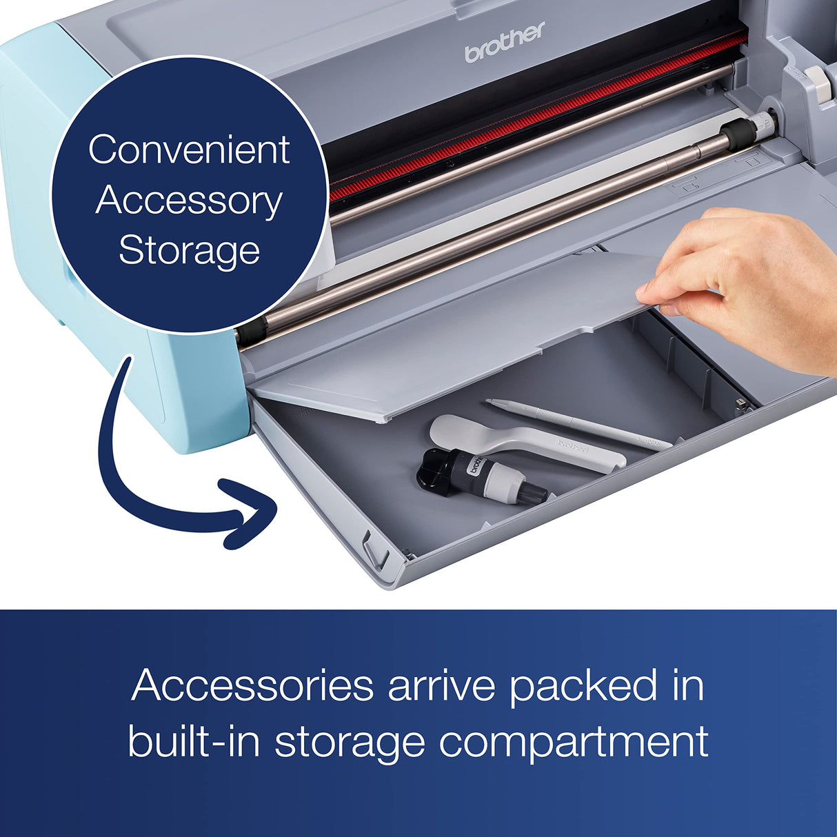 Brother ScanNCut SDX125E Electronic DIY Cutting Machine with Scanner, Make Custom Stickers, Vinyl Wall Art, Greeting Cards and More with 682 Included Patterns Brother