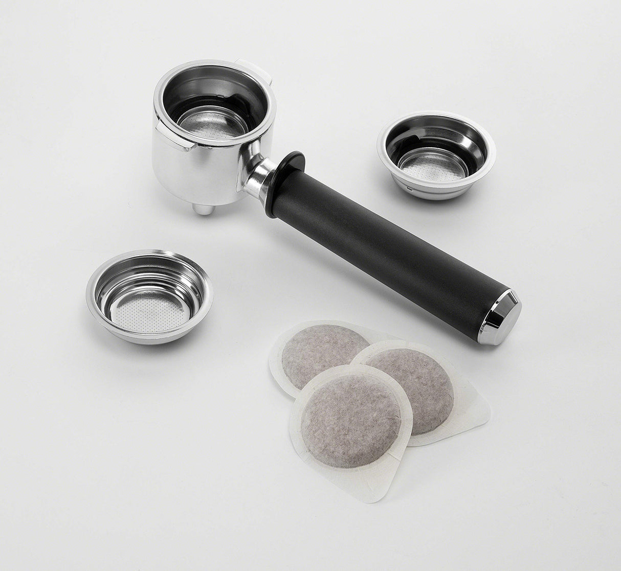 De'Longhi All-in-One Combination Coffee Maker & Espresso Machine + Advanced Adjustable Milk Frother for Cappuccino & Latte + Glass Coffee Pot 10-Cup, Black, COM532M De'Longhi