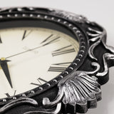 AYRELY® 14 Inch Oval Rustic Wall Clock, Wall Clocks Battery Operated, Country Style Silent Non Ticking Clock, Decorative for Kitchen, Home, Living Room, Farmhouse, Bedrooms AYRELY