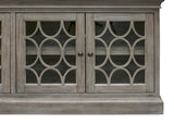 Martin Furniture Felicity 4 Door Console, Gray Martin Furniture