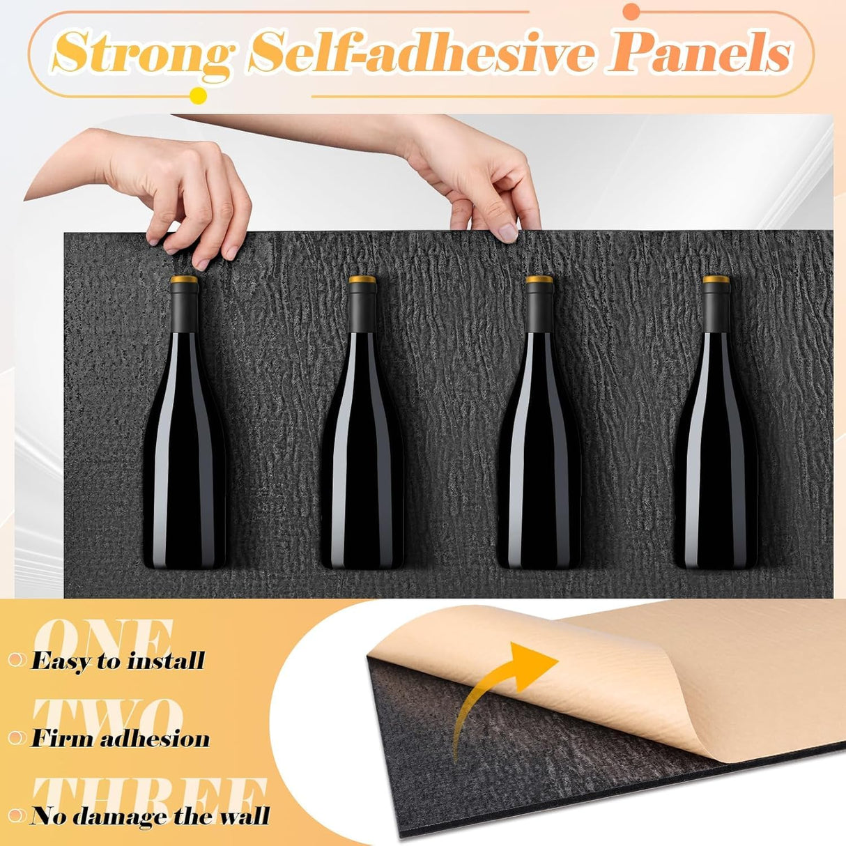 12 Pack Large Acoustical Wall Panels, Sound Proof Panels for Wall, 16 x 12 x 0.4 Inches Self-Adhesive Acoustical Soundproof Panels,Acoustic Treatment for Home Office Recording Studio Camel laapee