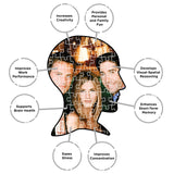 AQUARIUS Friends Water Fountain Puzzle (1000 Piece Jigsaw Puzzle) - Glare Free - Precision Fit - Officially Licensed Friends Merchandise & Collectibles - 20 x 28 Inches AQUARIUS